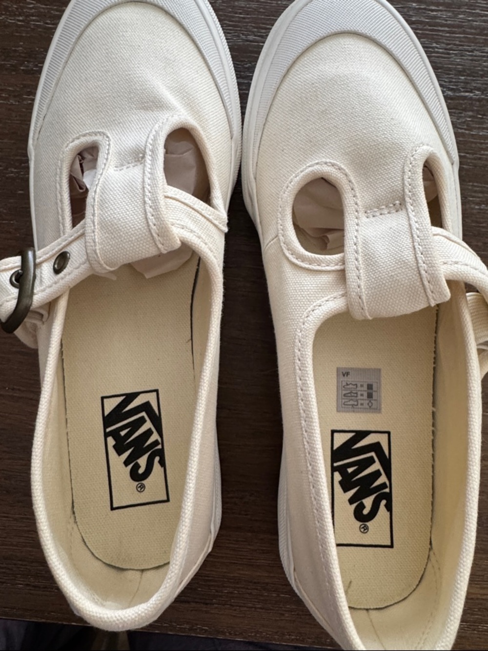 Vans Mary Jane Style 93 Shoes in classic white - Picture 6 of 9